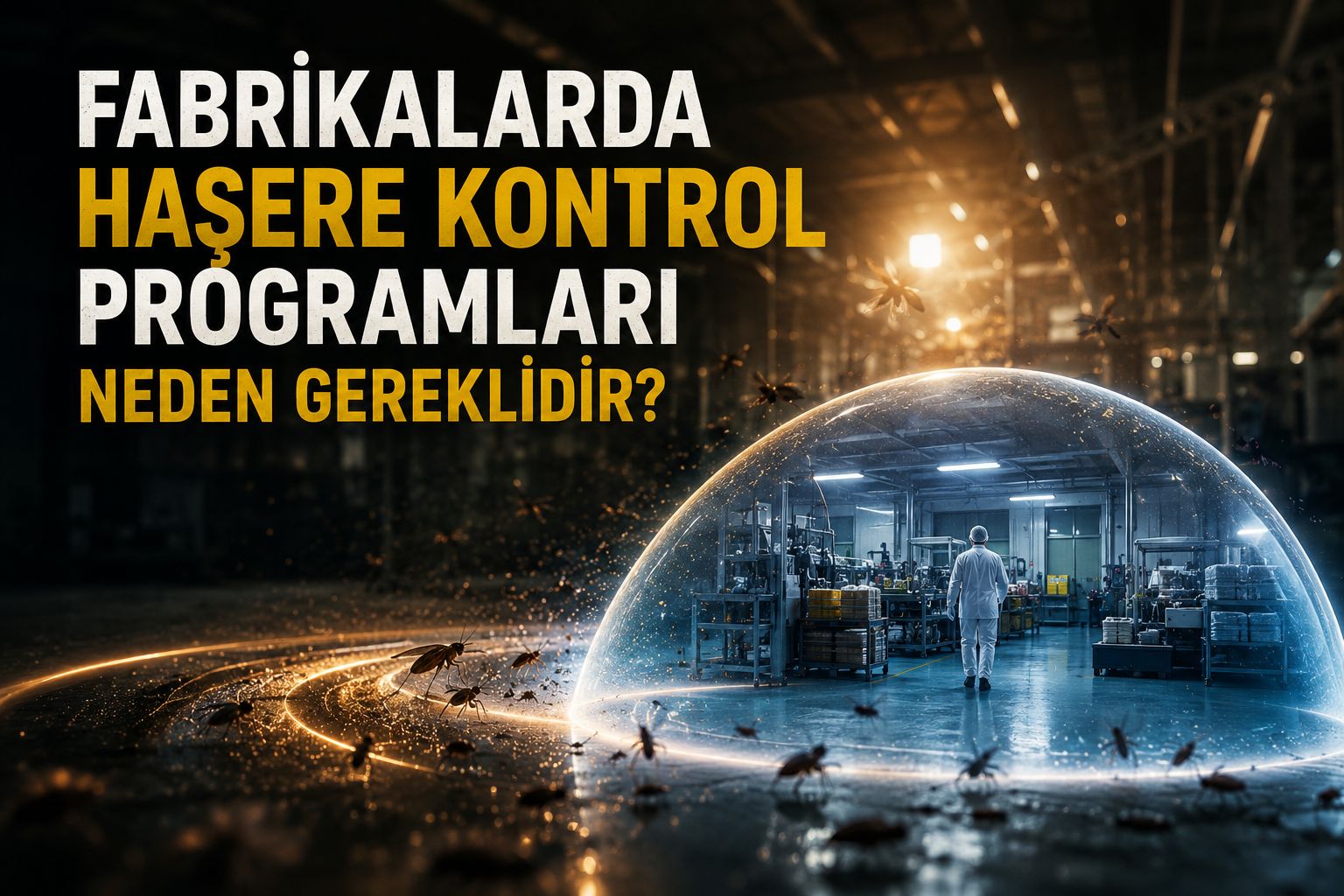 Fabrikalarda Haşere Kontrol Programları Neden Gereklidir?